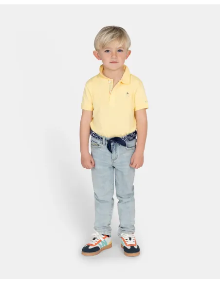 POLO DERIM KIDS YELLOW GLOW