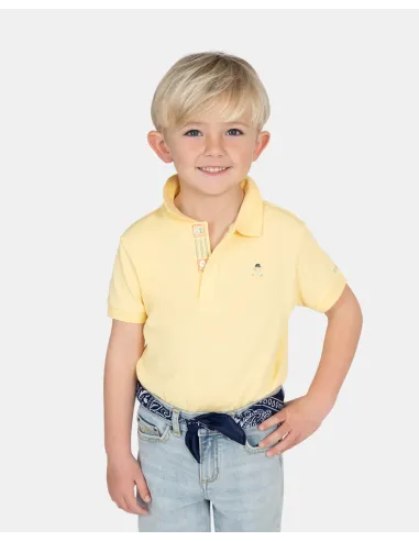 POLO DERIM KIDS YELLOW GLOW