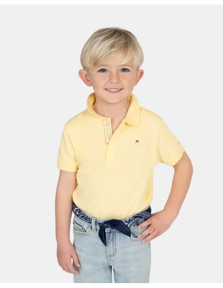 POLO DERIM KIDS YELLOW GLOW