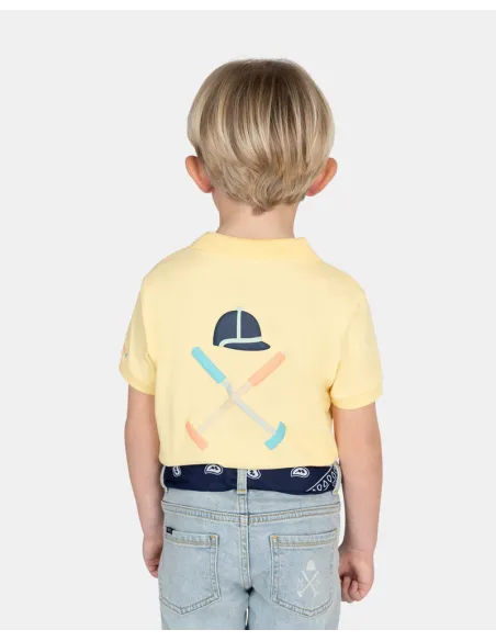 POLO DERIM KIDS YELLOW GLOW