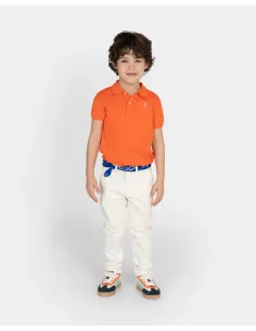 POLO ICON KIDS CORAL FLAME