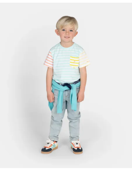 CAMISETA STRIPES KIDS MULTICOLOR