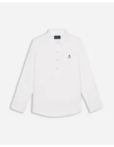 POLERA MAO LINEN KIDS WHITE MIST
