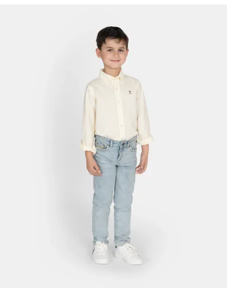 CAMISA MEDITERRANEO KIDS YELLOW GLOW