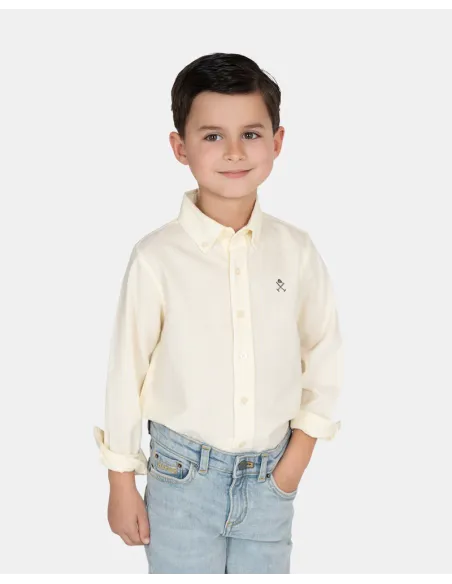 CAMISA MEDITERRANEO KIDS YELLOW GLOW