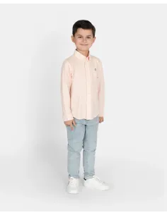 CAMISA MEDITERRANEO KIDS CORAL PEACH
