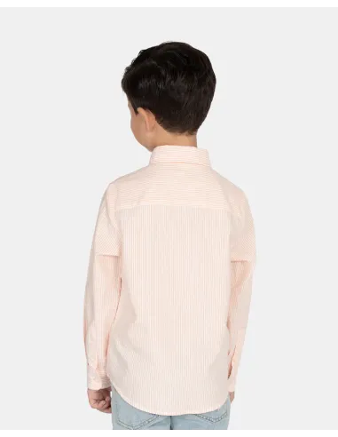 CAMISA MEDITERRANEO KIDS CORAL PEACH