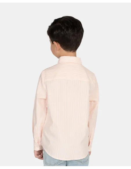 CAMISA MEDITERRANEO KIDS CORAL PEACH