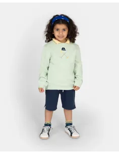 SUDADERA VERMONT KIDS GREEN HAZE