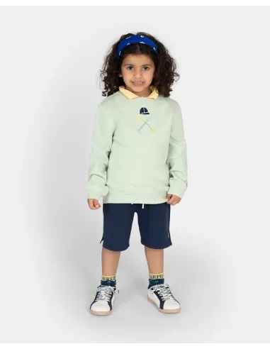 SUDADERA VERMONT KIDS GREEN HAZE