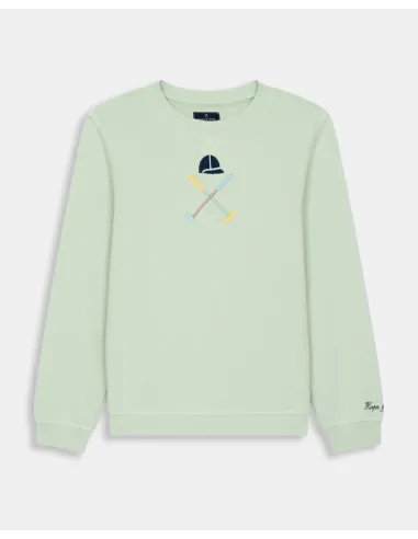 SUDADERA VERMONT KIDS GREEN HAZE