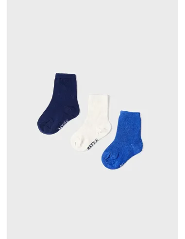 Set 3 calcetines lisos - Klein vig 