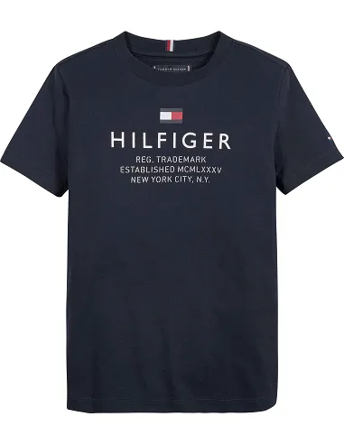 Camiseta Tommy Hilfiger azul marino