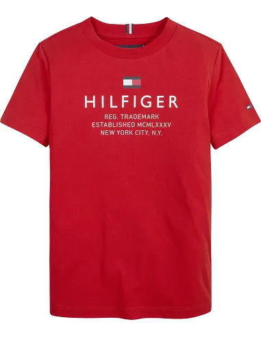 Camiseta Tommy Hilfiger roja
