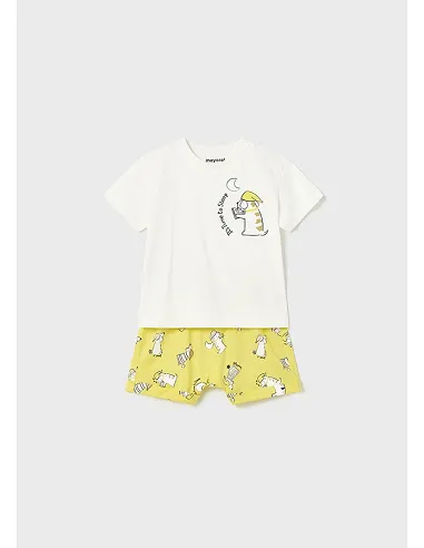 Pijama m/corta - Limon     