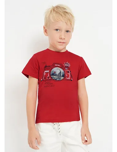 Camiseta m/c lenticular - Rojo      