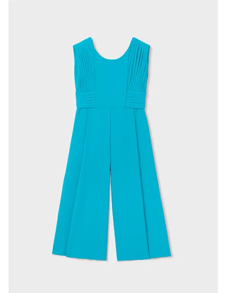 Mono crepe fluido - Turquesa | ABEL & LULA