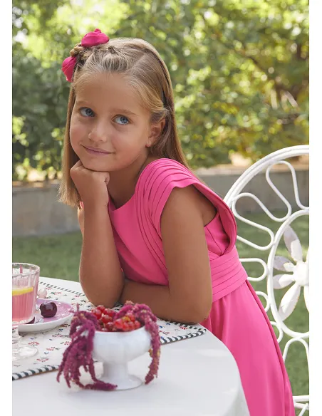 Mono crepe fluido - Fucsia | ABEL & LULA