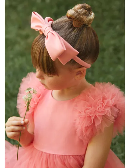 Diadema crepe lazada - Salmon   | ABEL & LULA