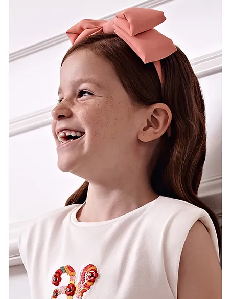 Diadema crepe lazada - Salmon   | ABEL & LULA