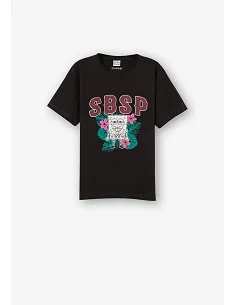 Camiseta S/S Spongem Gris