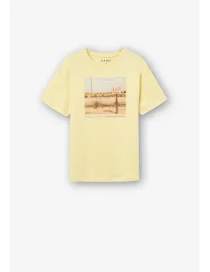 Camiseta S/S Mars Amarillo