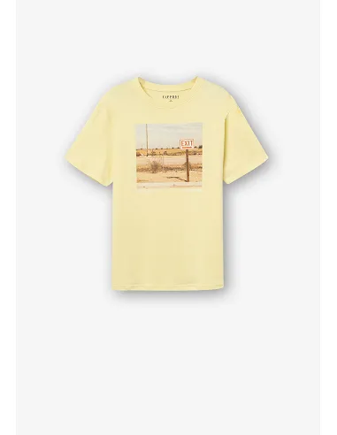 Camiseta S/S Mars Amarillo