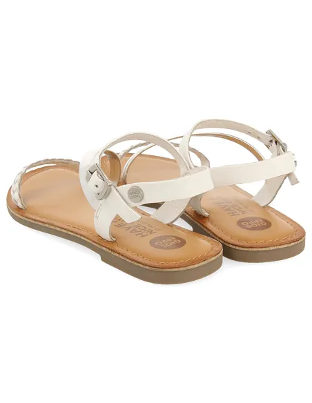 SANDALIA PARA NIÑA HELIX-Blanco | GIOSEPPO