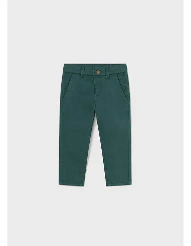 Pantalon chino basico - Jade      