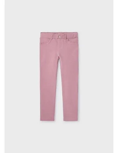 Pantalon felpa basico - Rosado    