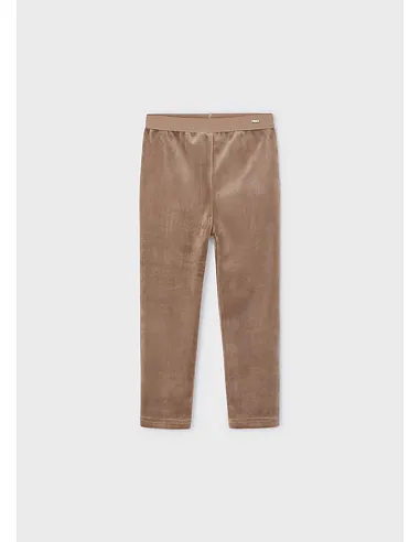 Leggings terciopelo basico - Camel     