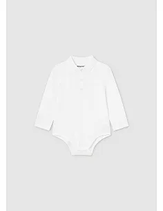 Polo m/l body - Blanco    