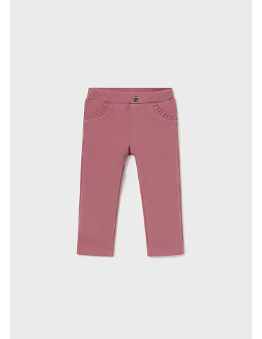 Pantalon felpa basico - Colorete  