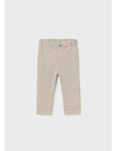 Pantalon punto jacquard -...