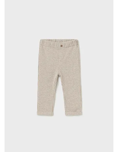 Pantalon punto jacquard - Latte vig 