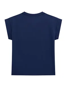 MIDI SS T-SHIRT SECRET BLUE