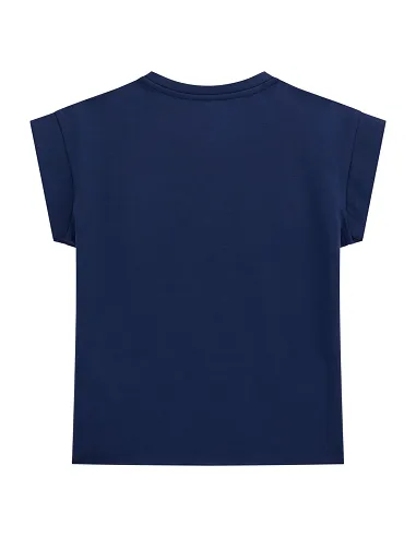 MIDI SS T-SHIRT SECRET BLUE