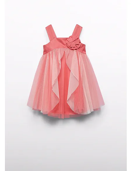 Vestido capas tul - Pomelo   | ABEL & LULA