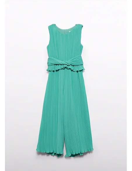 Mono largo gasa plisada - Aloe    | ABEL & LULA