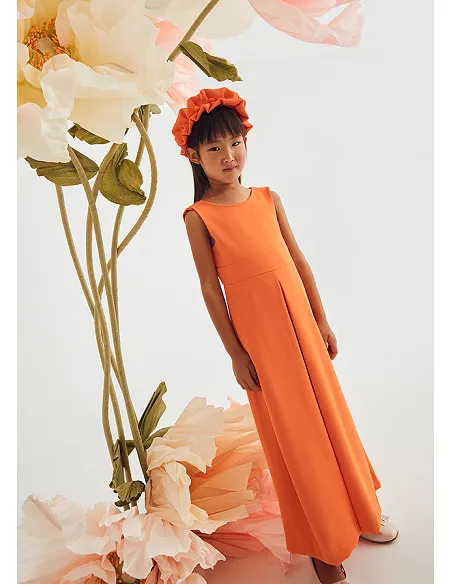 Mono largo crepe lazadas - Persimon  | ABEL & LULA