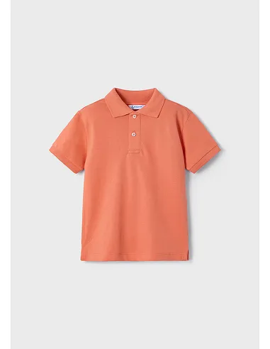 Polo m/c granito basico - Dark peach