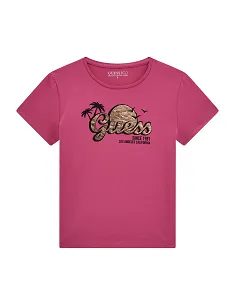 SS MIDI T-SHIRT PINK BURST