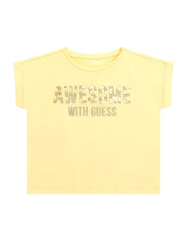 MIDI SS T-SHIRT GRATED LEMON